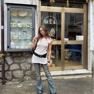 Motel Rocks Vivian Knitted Bardot Mini Dress